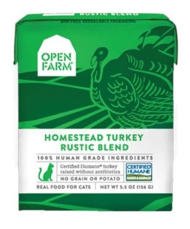 Open Farm - HOMESTEAD TURKEY RUSTIC BLEND Cat Food 5.5oz