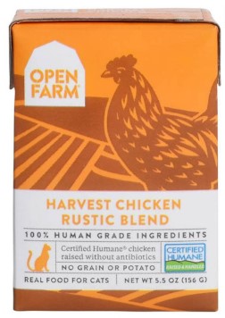Open Farm HARVEST CHICKEN RUSTIC BLEND Cat Food 5.5oz