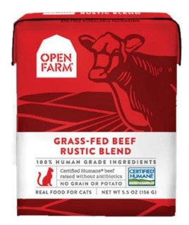 Open Farm Grass -Fed Beef Rustic Blend Cat Food 5.5oz