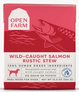 Open Farm - Wild-Caught Salmon Rustic Stew Wet Dog Food 12.5oz