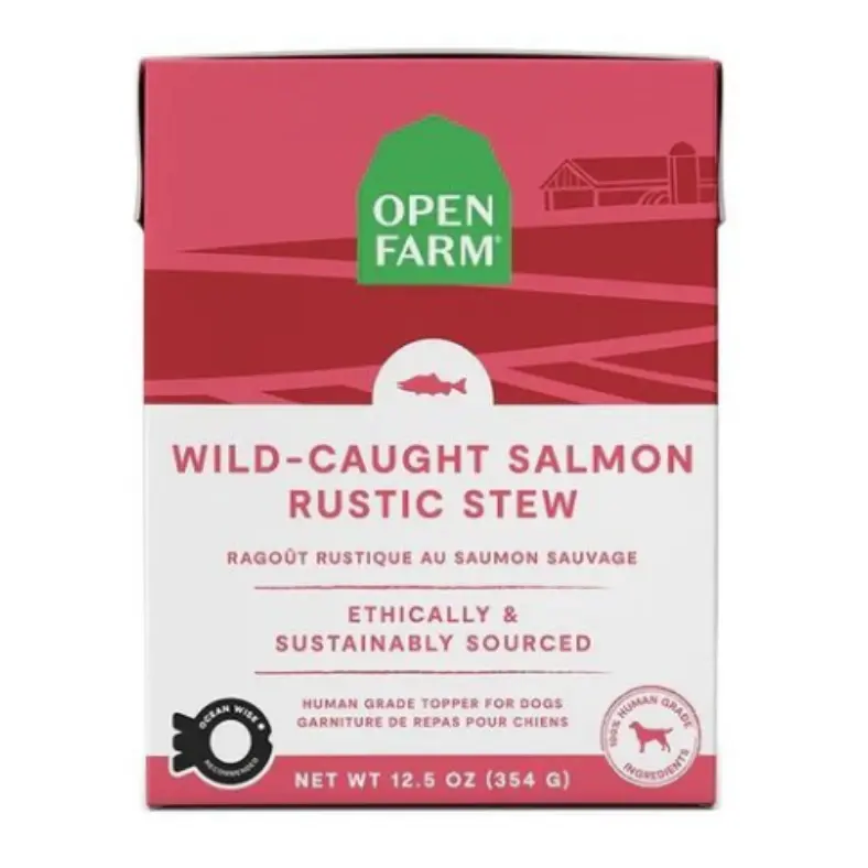 Open Farm - Wild-Caught Salmon Rustic Stew Wet Dog Food 12.5oz