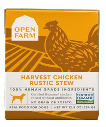 Open Farm - Harvest Chicken Rustic Stew Dog Pouch 12.5oz