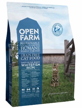 Open Farm - 無穀物貓乾糧 海捕時令白魚+扁豆 4lbs