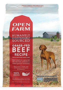 Open Farm Grain Free GRASS-FED BEEF RECIPE 11lb