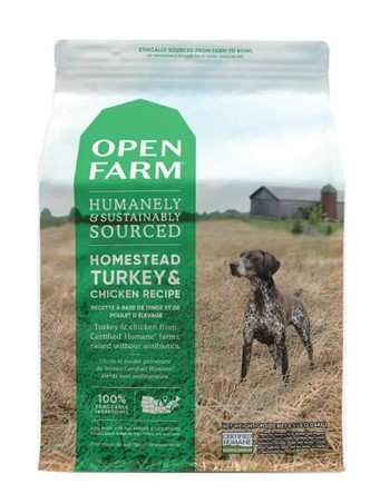 Open Farm - Grain Free Homestead Turkey & Chicken Recipe Dry Dog Food 11lb