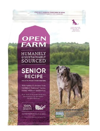 Open Farm 無穀物老年犬配方 火雞肉和雞肉 22lb