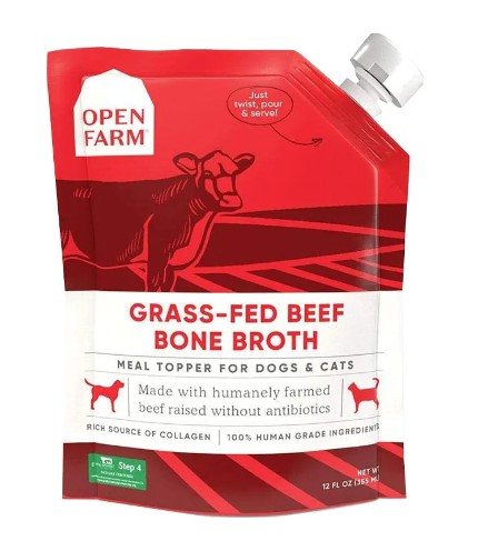 Open Farm  GRASS-FED BEEF BONE BROTH 12oz