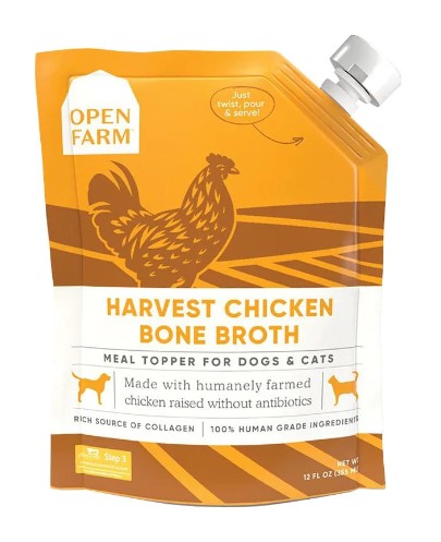 Open Farm  HARVEST CHICKEN BONE BROTH 12oz