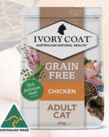 Ivory Coat雞肉亞麻籽 成貓配方 貓乾糧 2kg