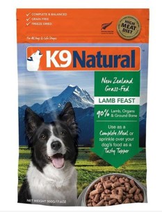 K9 Natural 羊肉盛宴凍乾狗糧 3.6kg