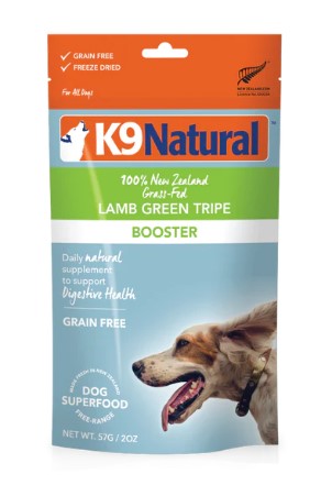 K9 Natural Topper-Lamb Tripe  羊綠草胃營養補品  57g