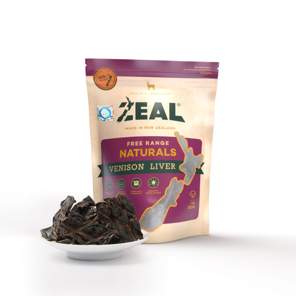 Zeal - Zeal Free Range Naturals 100% Venison Liver 125g (Made in New Zealand)
