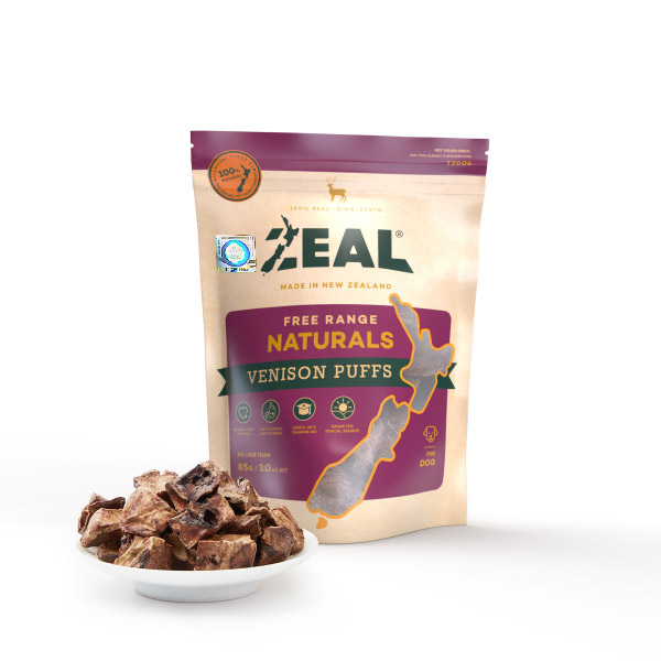 Zeal - Zeal 純天然 紐西蘭鹿肺粒狗狗小吃85g (紐西蘭製造)