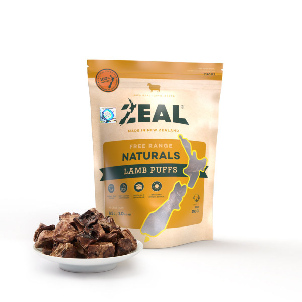 Zeal - Zeal Free Range Naturals 100% Lamb Puffs 85g (Made in New Zealand)