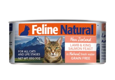 Feline Natural   Lamb & Salmon 羊肉及三文魚盛宴 85g