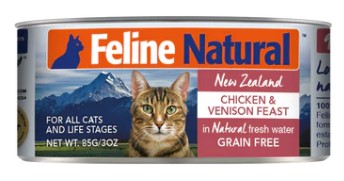 Feline Natural Chicken & Venison Feast 85g