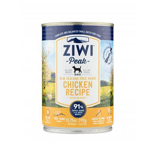 Ziwipeak - Wet Dog Food - Free-Range Chicken Recipe 390g