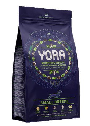 YORA 單一昆蟲蛋白頂級完整配方小型成犬乾糧 1.5k