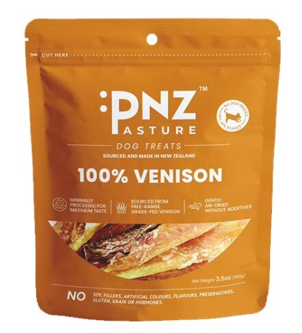 牧場滋味 風乾鹿筋條犬零食 100g 