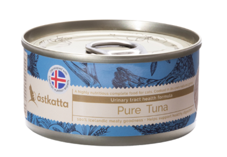 ASTKATTA 白鏗吞拿魚肉 泌尿系統友善主食配方 貓罐頭 貓糧 80g