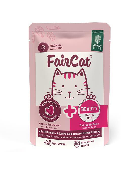 GREEN PET FOOD - FairCat Beauty 皮膚/毛髮護理 貓貓濕包 85g