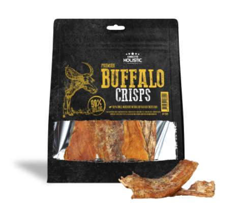 Absolute Holistic - Premier Buffalo Crisps Treats for Dog 80g