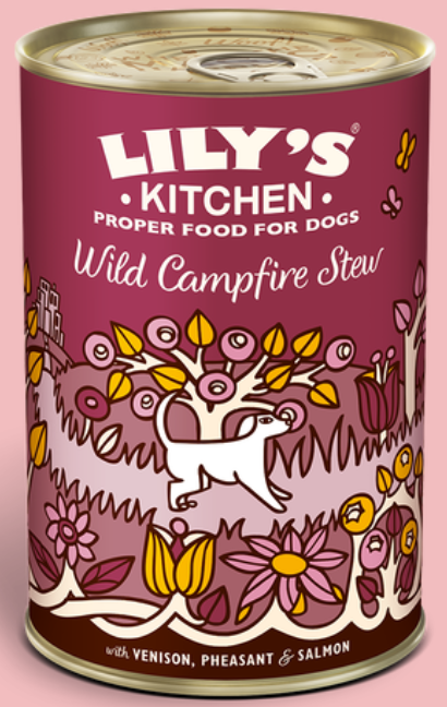 Lily's Kitchen - Grain-Free Wild Campfire Stew Can for Dogs 400g