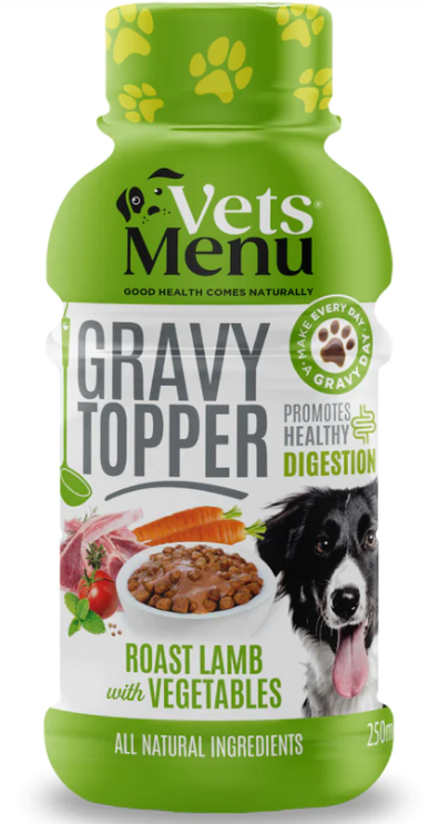 Vets Menu - Roast Lamb Gravy Topper for Dogs 250ml