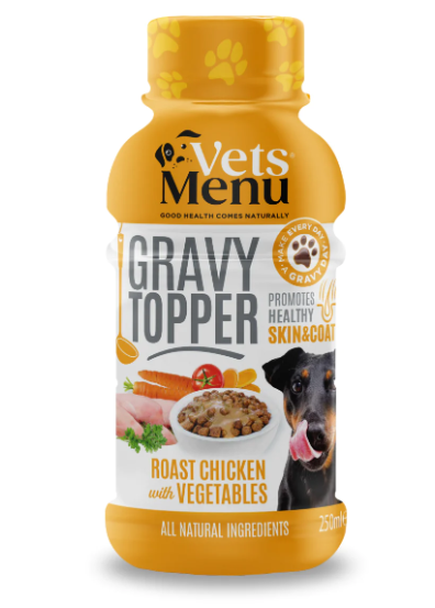 Vets Menu - 烤雞及蔬果味肉汁 狗狗食用 250ml