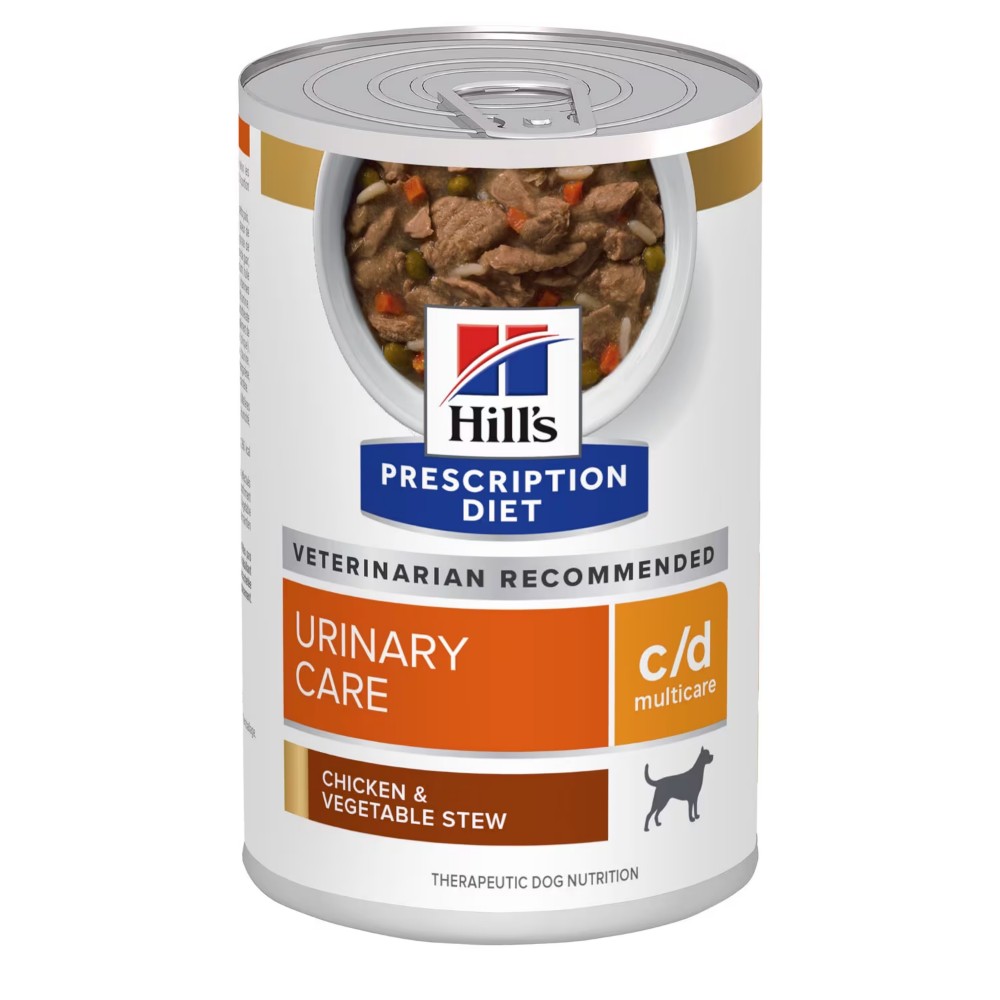Hill's Prescription Diet c/d Multicare Chicken & Vegetable Stew Canned Dog Food 12.5oz x 12