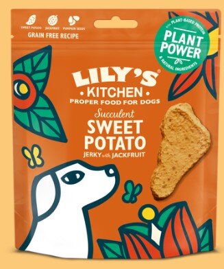 Lily's Kitchen - Succulent Sweet Potato Jerky with Jackfruit for Dog 70g