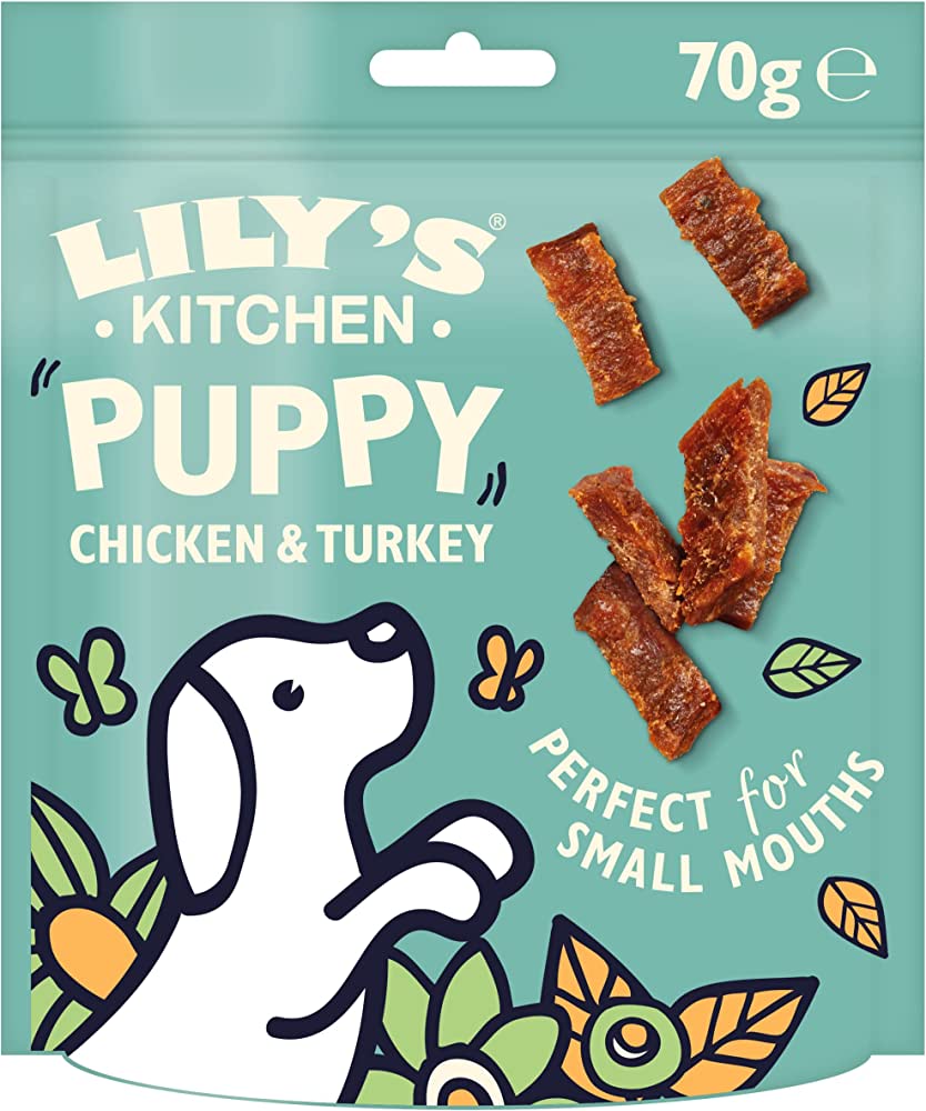 Lily's Kitchen - Grain-Free Chicken & Turkey Nibbles Puppy Treats 70g