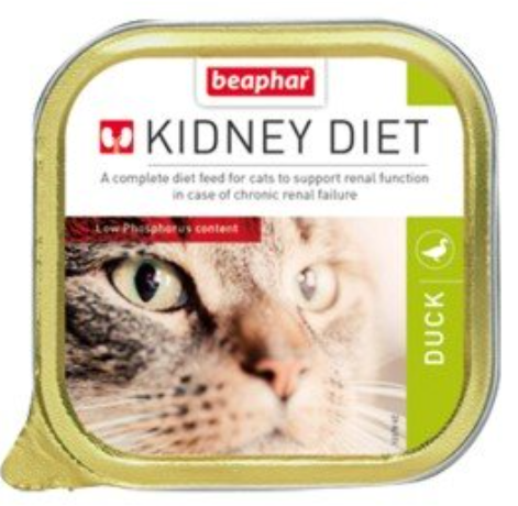 Beaphar 腎臟保健配方貓罐頭 鴨肉 100g