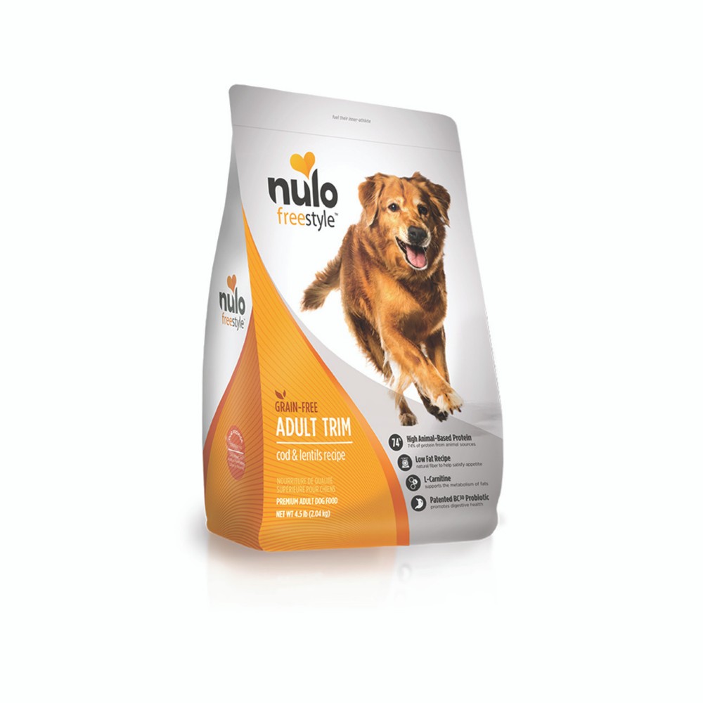 Nulo FreeStyle 無穀物 體重控制配方 鱈魚、扁豆 成犬 狗乾糧 狗糧 4.5lbs