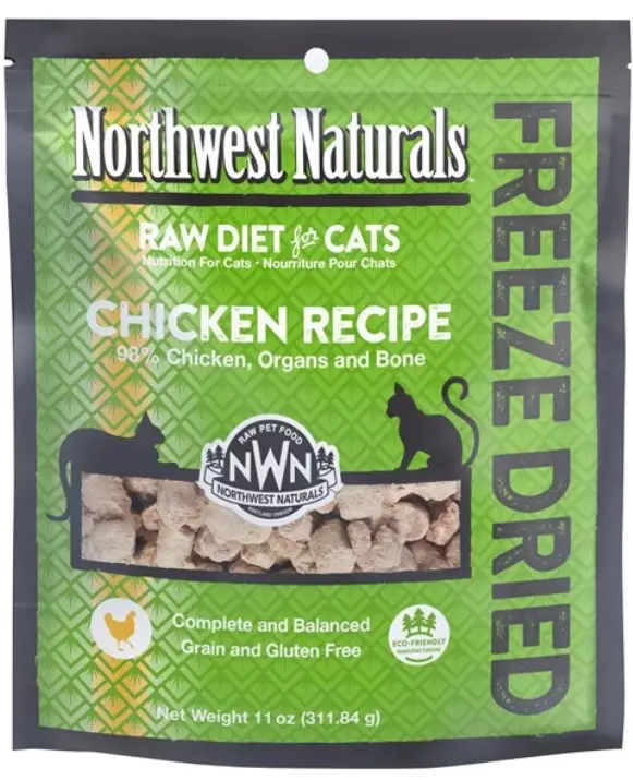 Northwest Naturals - Freeze Dried Chicken Recipe For Cats 11oz