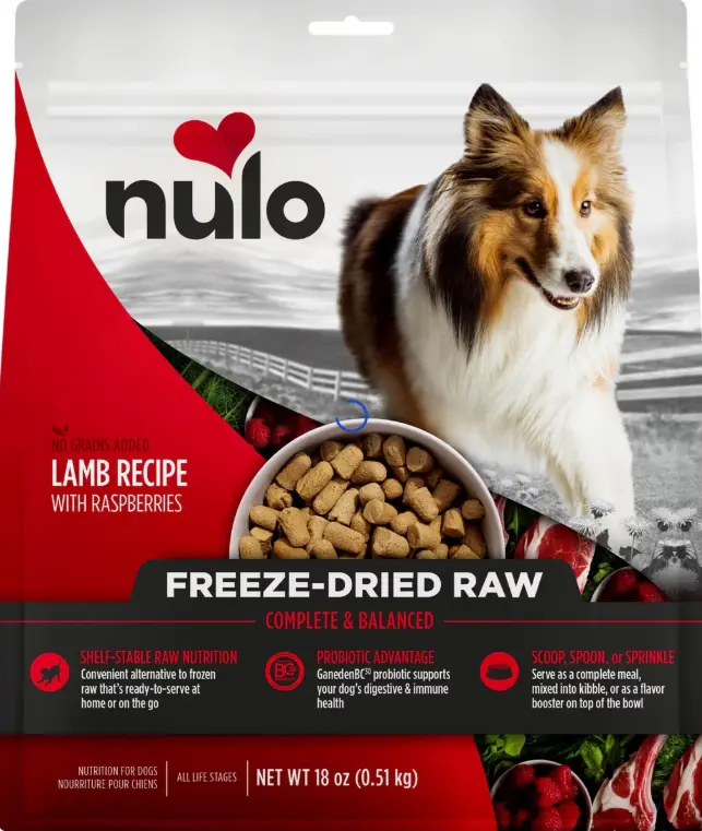 Nulo FreeStyle 無穀物凍乾 羊肉及紅桑子 狗糧 18oz