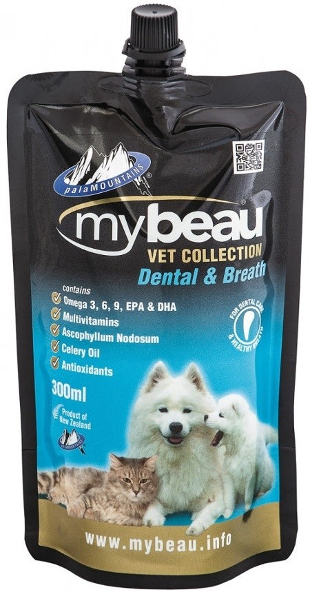 MYBEAU紐西蘭營養啫哩系列-貓狗護齒口氣配方 300ML
