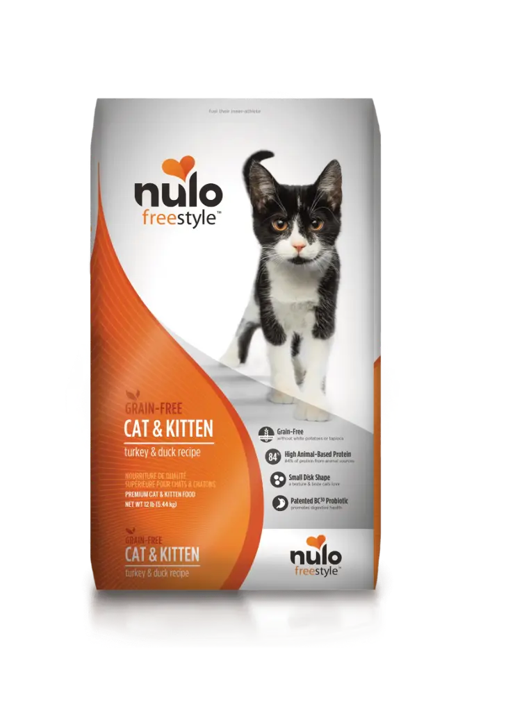 Nulo FreeStyle High-protein Turkey & Duck for Kitten & Adult Dry Cat Food 12lbs
