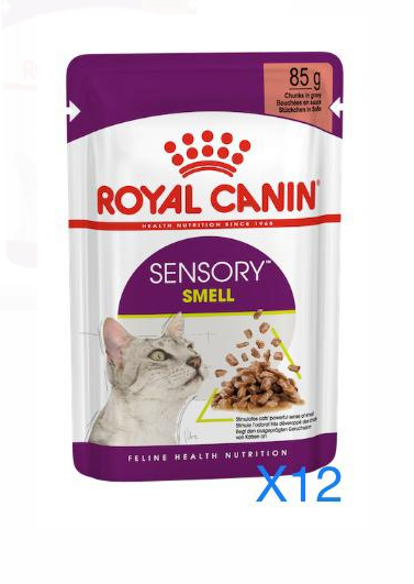 ROYAL CANIN - FHN Sensory Smell Adult Cat (Gravy) 85gx12