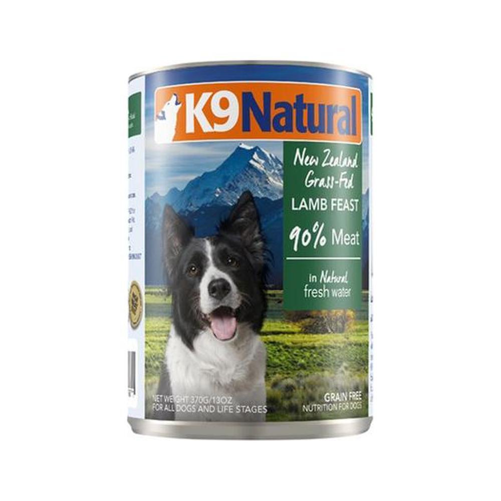 K9 Natural 羊肉主食狗罐頭 370g 