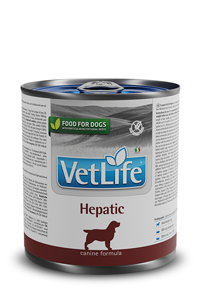 Vet Life Prescription Diet Hepatic Canned Dog Food 300g x 6