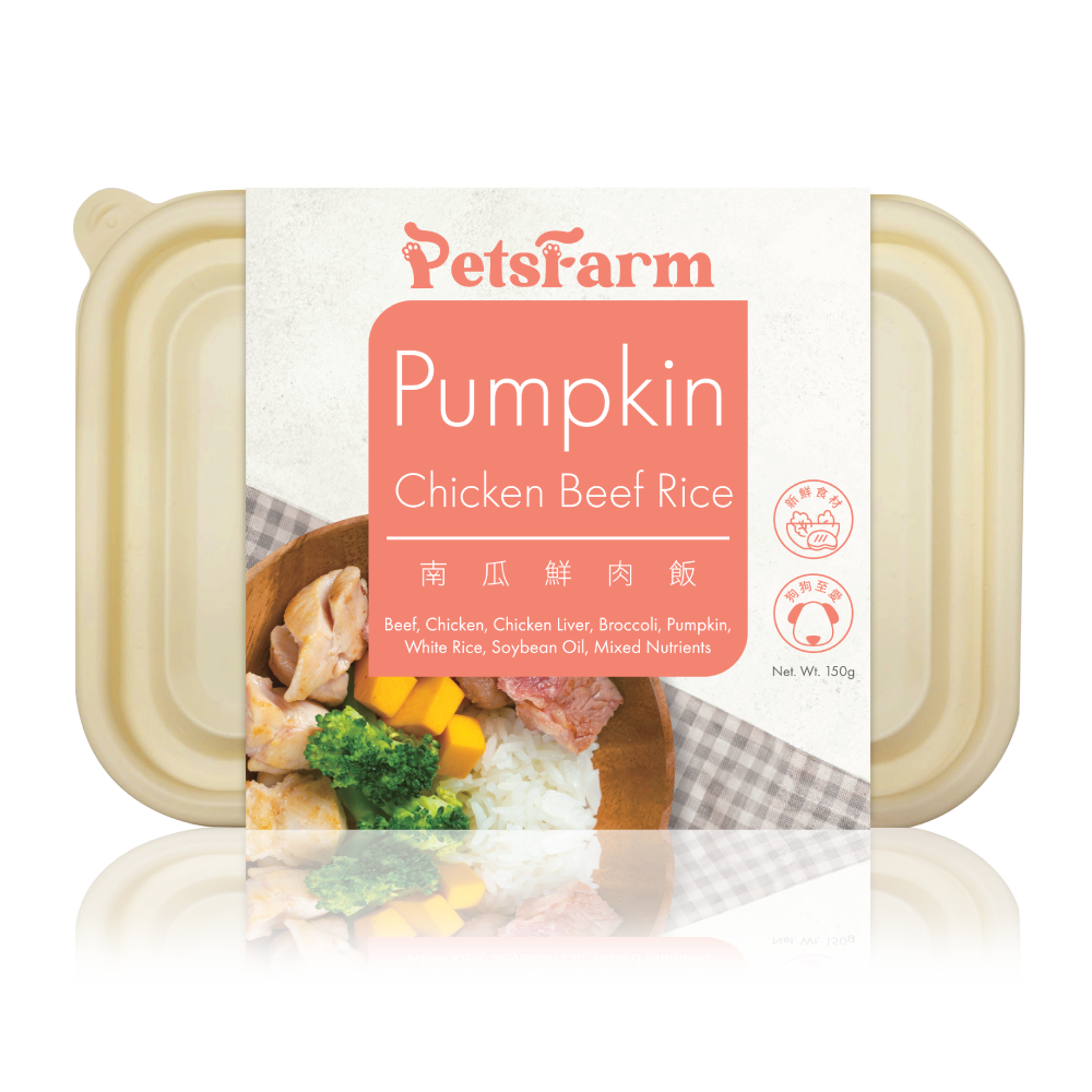 PetsFarm Pumpkin Chicken Beef Rice