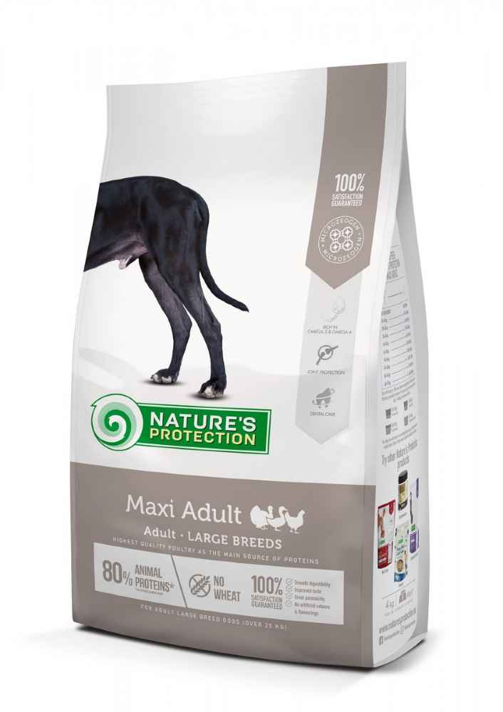 Nature's Protection MAXI ADULT COMPLETE PET FOOD FOR ADULT LARGE BREED DOGS 18kg