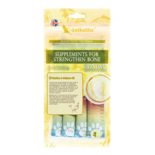 ástkatta - Grain Free Pure Chicken Snackats For Cats 14gx4