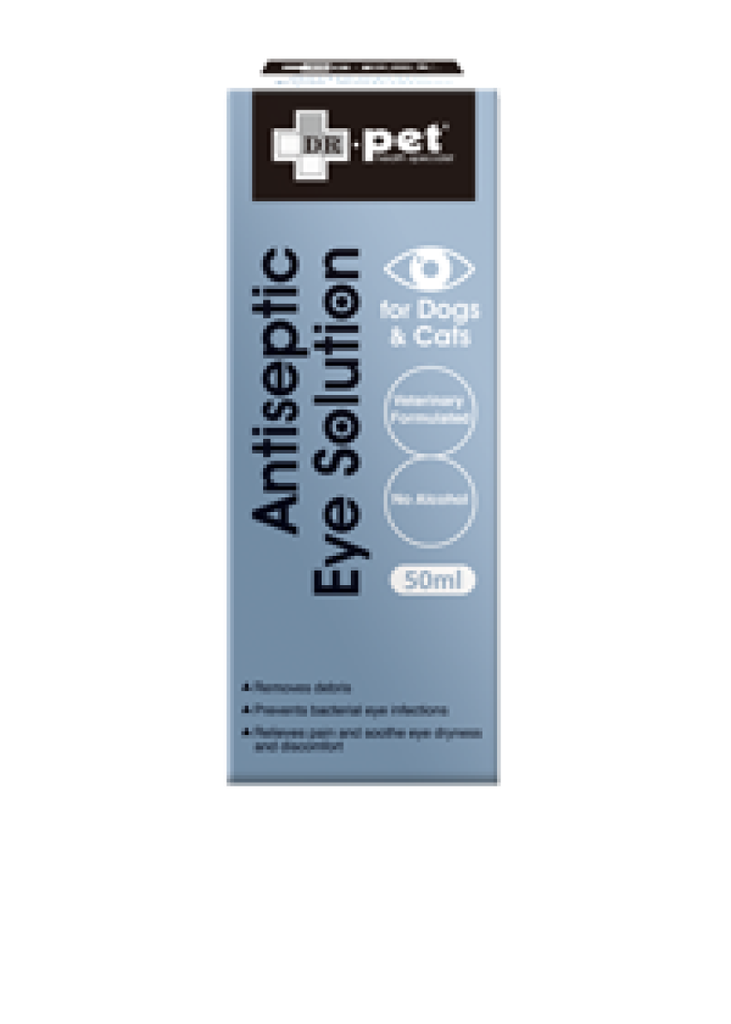 Dr.Pet Antiseptic Eye Solution For Cats & Dogs 50ml