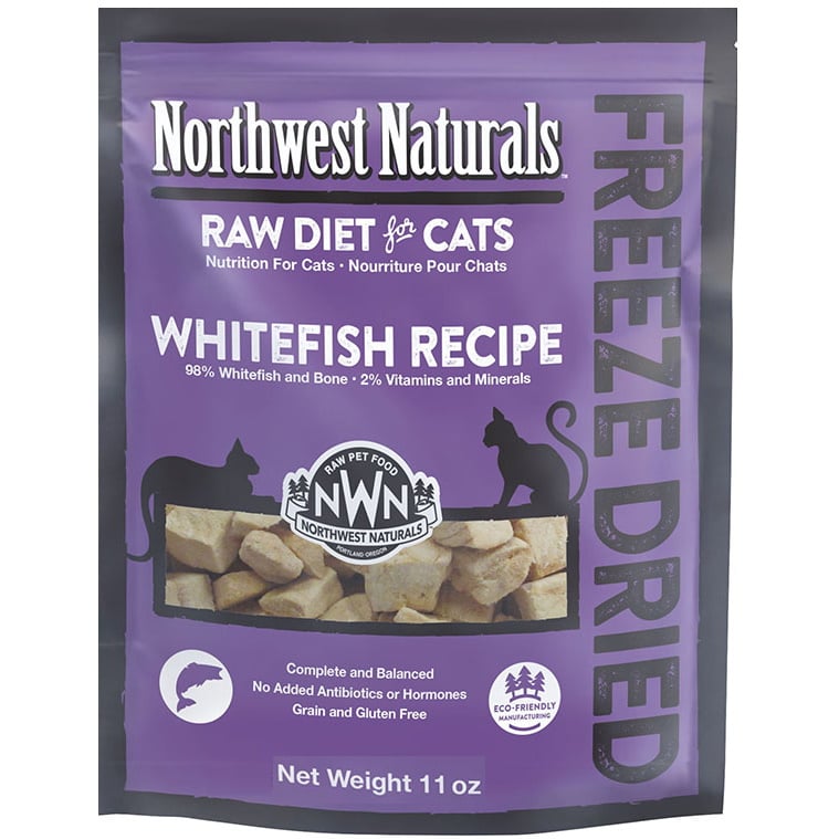 Northwest Naturals 無穀物脫水凍乾貓糧 - 白魚配方 11oz