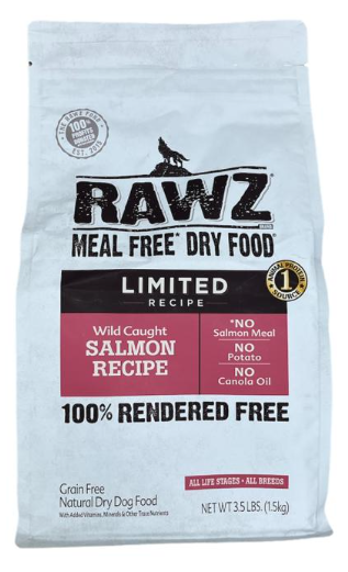 RAWZ 三文魚 單一動物蛋白來源配方 無穀物全犬乾糧 1.5kg 