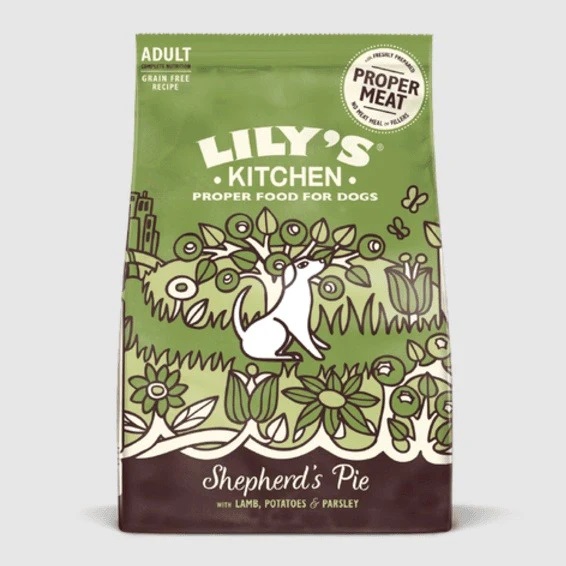 Lily's Kitchen Shepherd's Pie 無穀物低脂羊肉餐 狗狗乾糧 2.5kg 