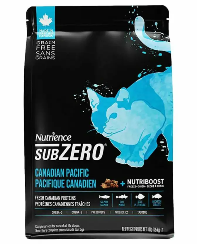 Nutrience Subzero Canadian Pacific High Protein Cat Food 4lb
