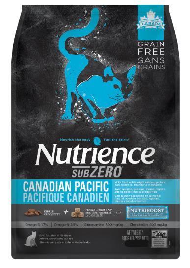 Nutrience SubZero 凍乾脱水鮮三文魚 鯡魚 無穀物 七種魚 全貓糧 10lb